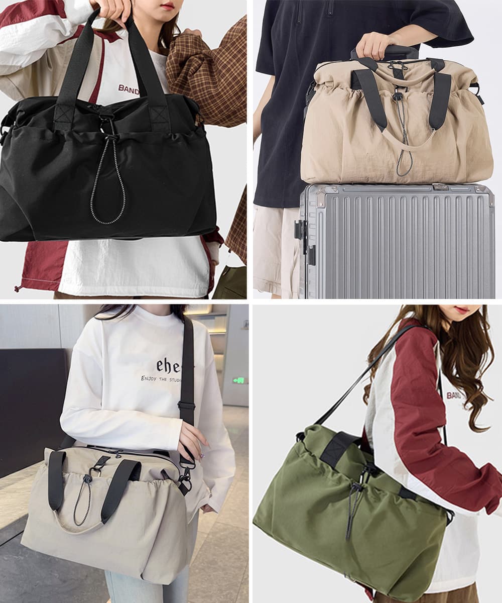キャリーオンバッグ 大容量ボストンバッグ 機内持ち込み対応 男女兼用 旅行バッグ