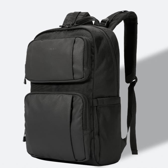 キャリーオンバッグ 多機能二層式ビジネスリュック