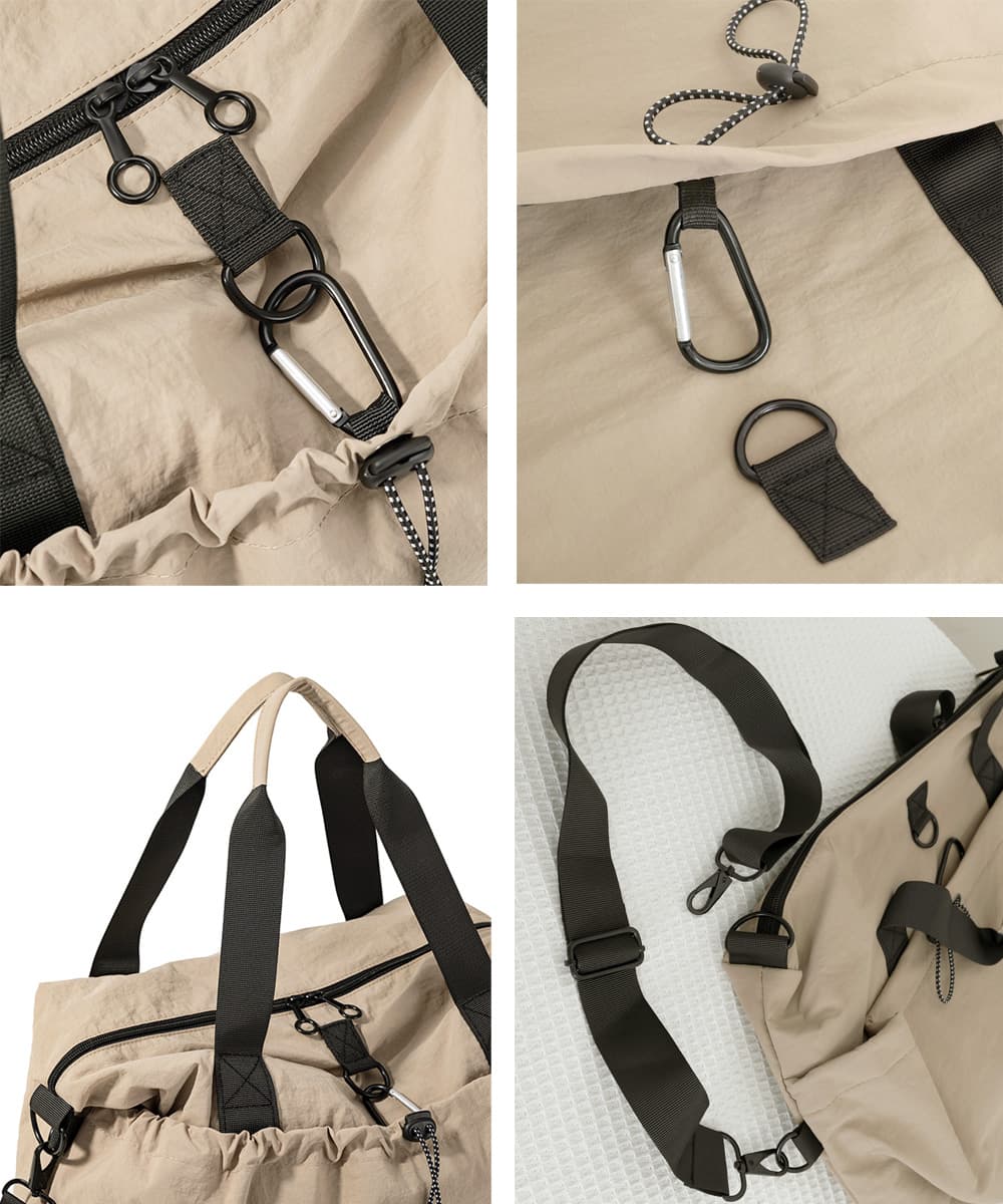 キャリーオンバッグ 大容量ボストンバッグ 機内持ち込み対応 男女兼用 旅行バッグ