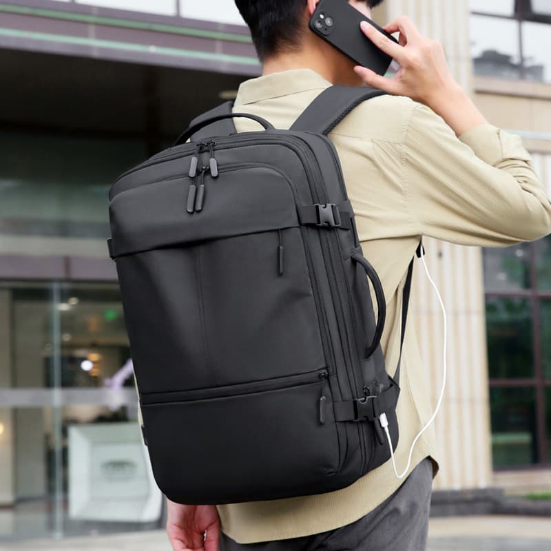 キャリーオンバッグ 多機能ビジネス旅行リュック