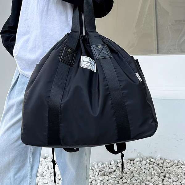 キャリー オン バッグ シンプル軽量 大容量キャリーバッグ