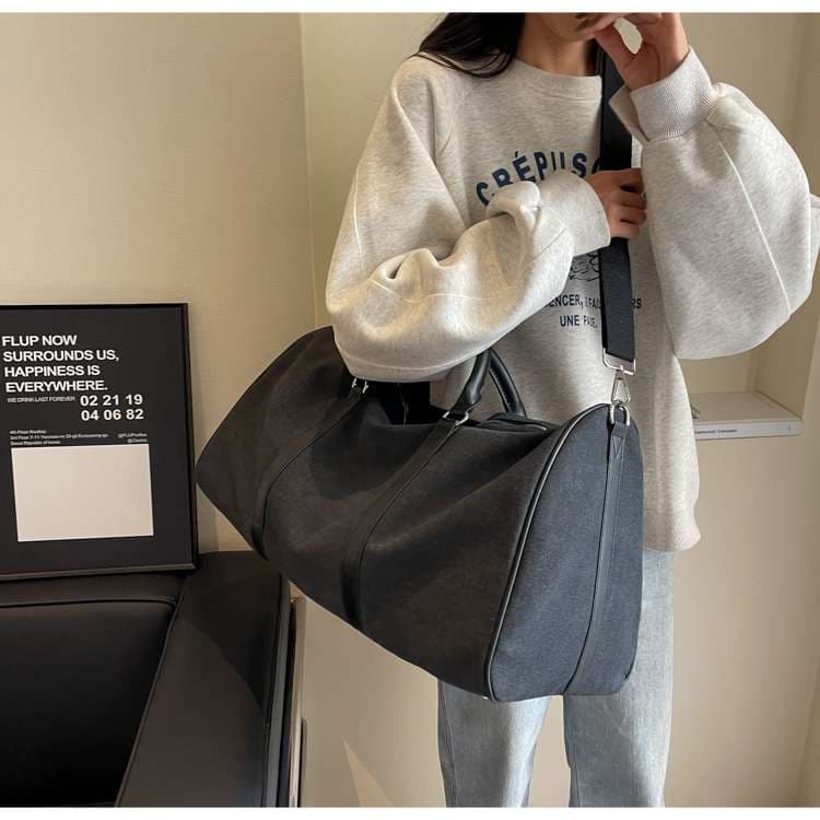 キャリーオンバッグ 大容量軽量旅行用ボストンバッグ 機内持込対応