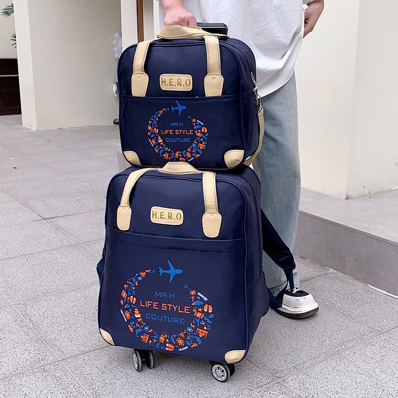 キャリーオンバッグ 旅行者のための二点セット キャリーバッグ