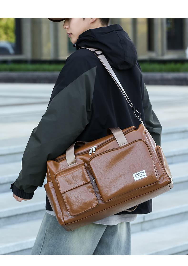 キャリーオンバッグ 旅のともだち 多機能ボストンバッグ