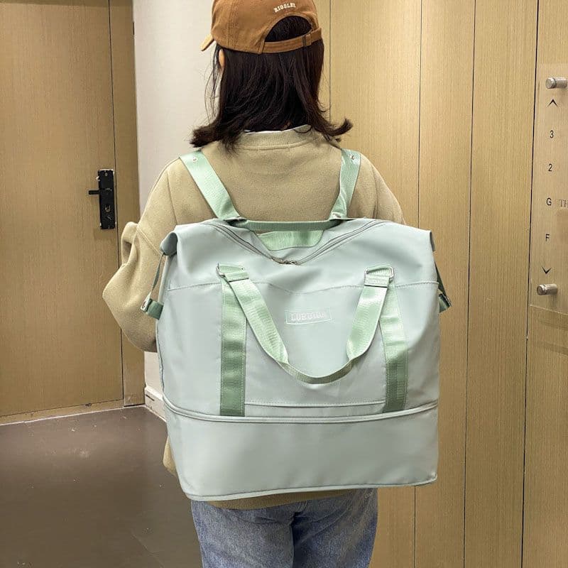 キャリーオンバッグ 二層式 旅行用 トートキャリー