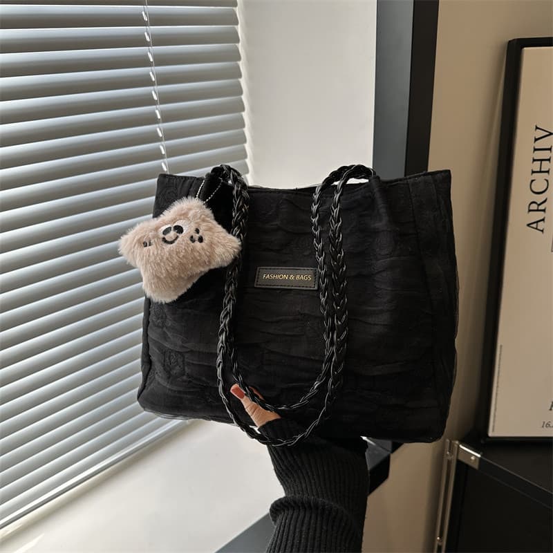 キャリー オン バッグ なごみ くまちゃん付き トートバッグ