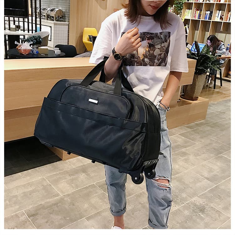 キャリーオンバッグ 旅行上手 キャスター付きトートバッグ